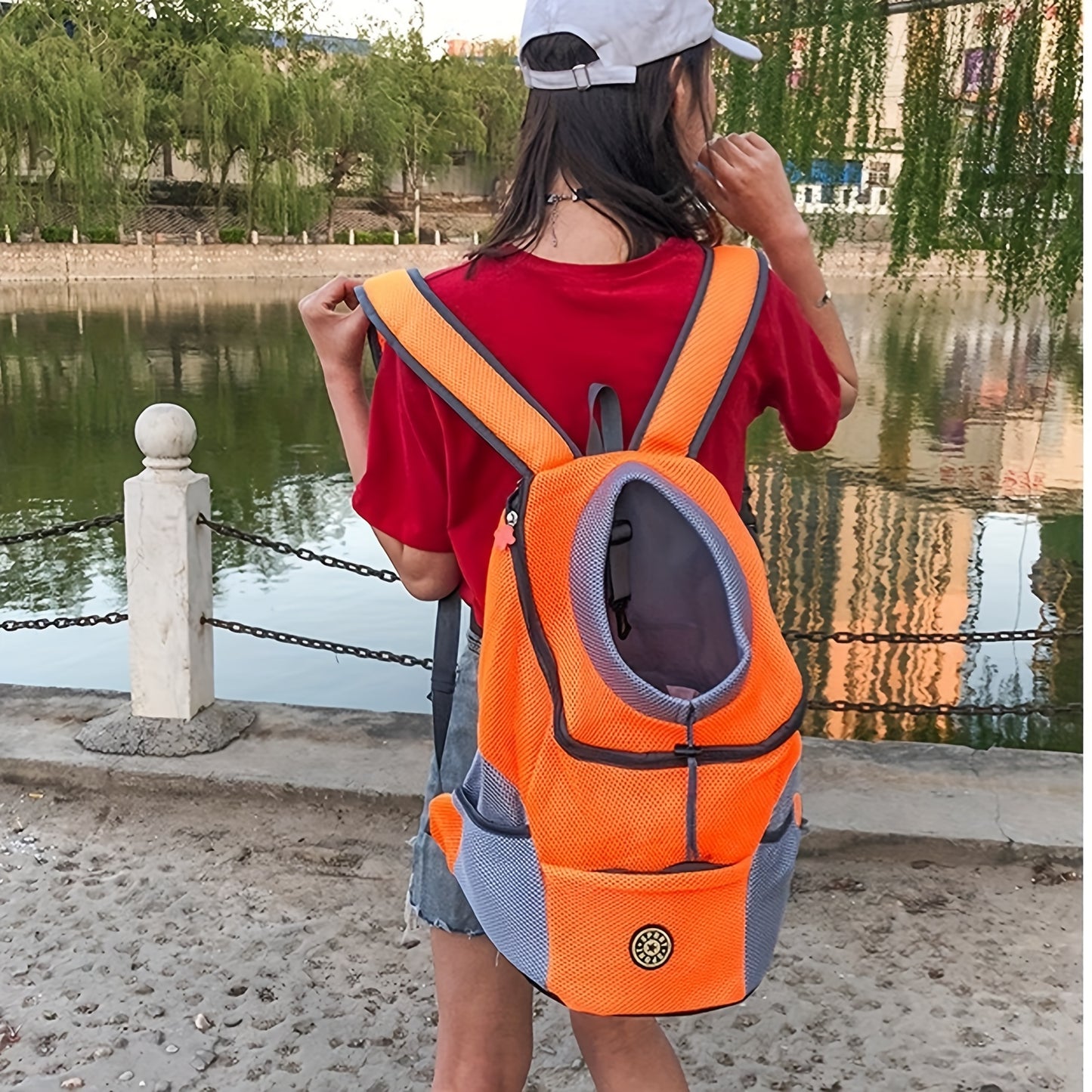 Dog Carrier Backpack, Portable Dog Travel Bag