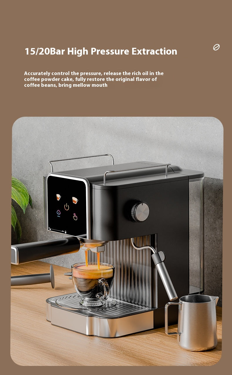 Italian High-Pressure Espresso Coffee Machine