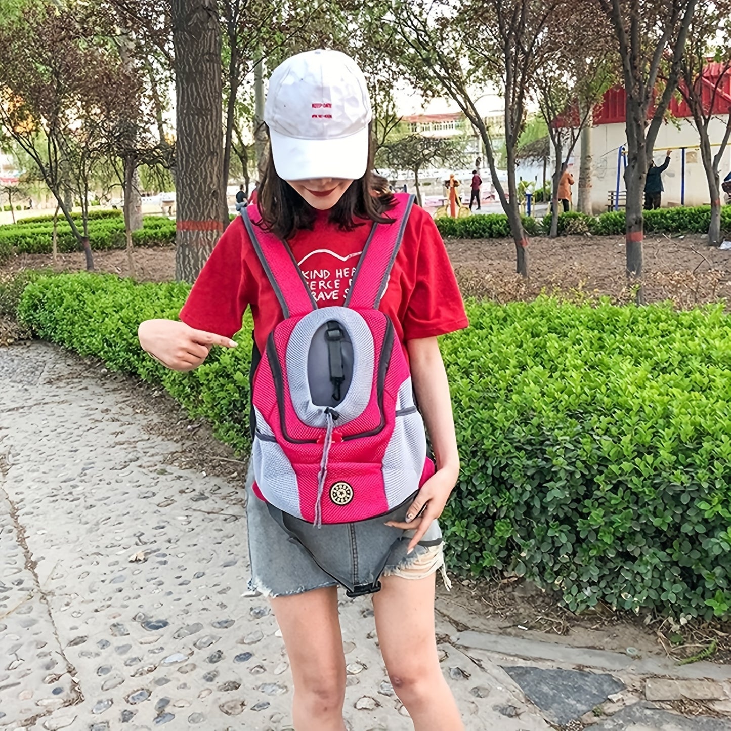 Dog Carrier Backpack, Portable Dog Travel Bag