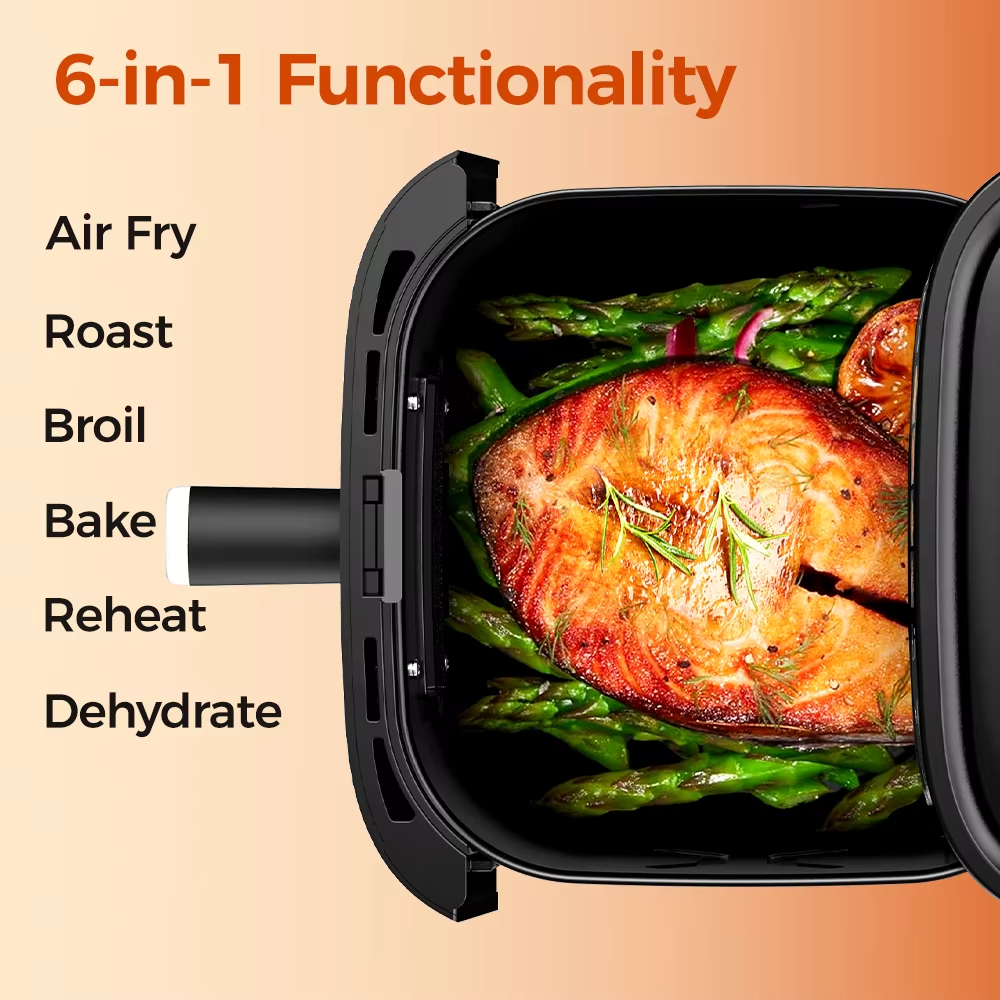 Digital Air Fryer, 5.5L  8 in 1