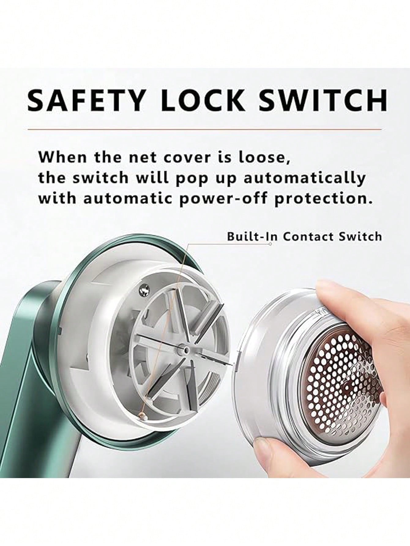 "USB-Wiederaufladbarer Stoffrasierer - Entfernt Flusen und Fusseln