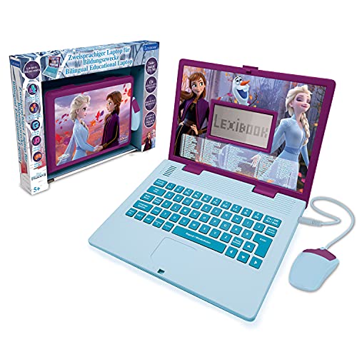 Lexibook JC598FZi3 Disney Frozen 2 Bilingual Educational Laptop