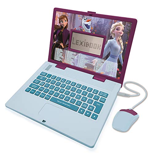 Lexibook JC598FZi3 Disney Frozen 2 Bilingual Educational Laptop