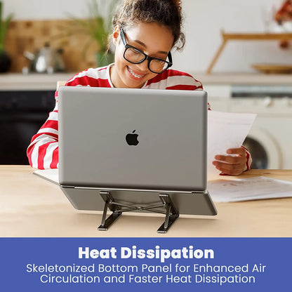 Aluminium-Notizbuchhalter, faltbar