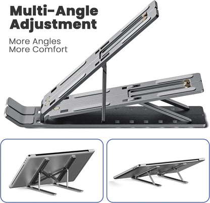 Aluminium-Notizbuchhalter, faltbar